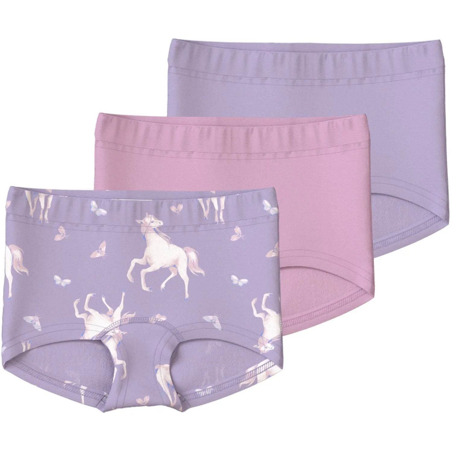 Name It Pastel Lilac Tights 3-pack Pastel Lilac Horse Noos Timeless Style