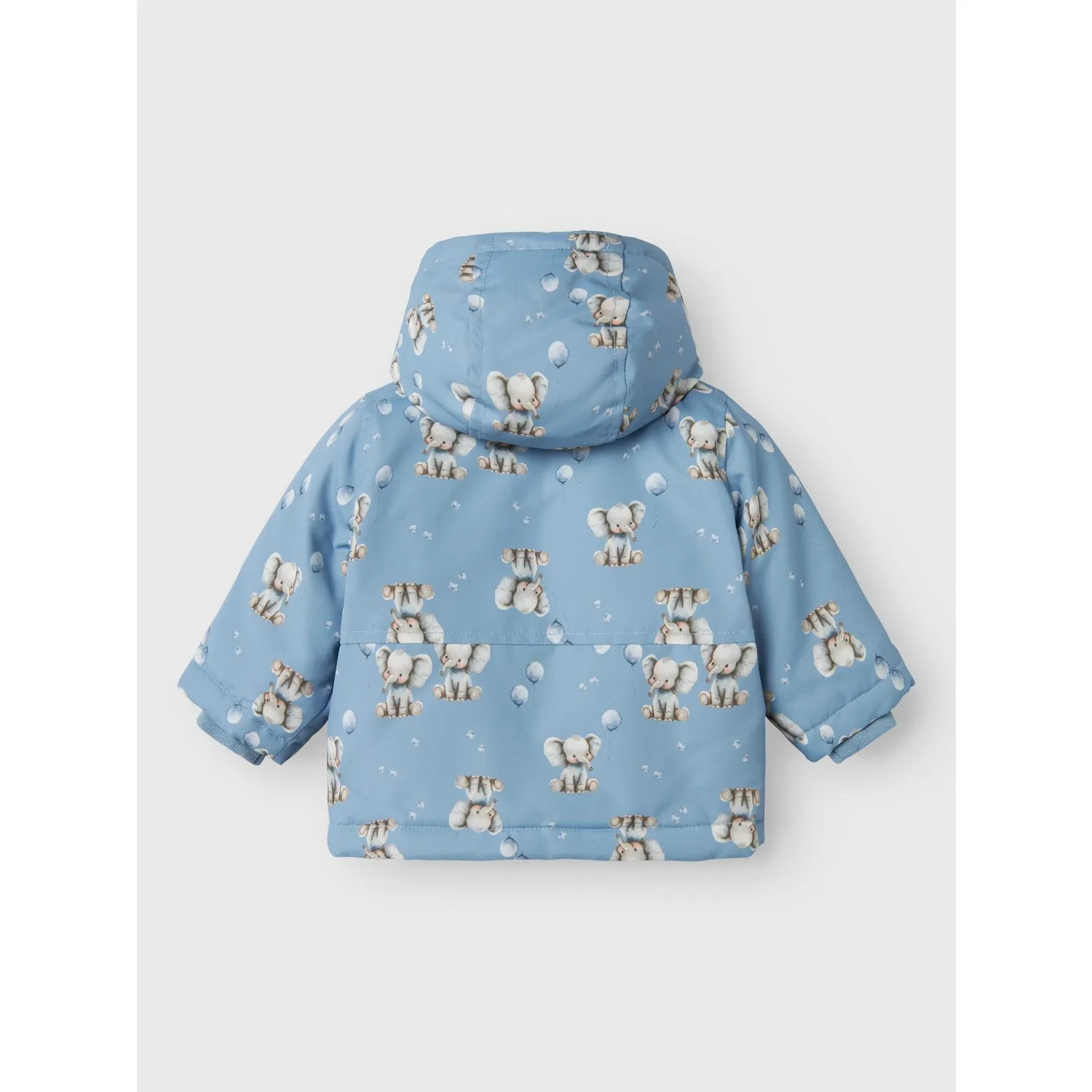 Name It Rain Washed Elephant Nbmmax Pa Jacket Aop Outdoor Adventure Gear Sleek Jacket