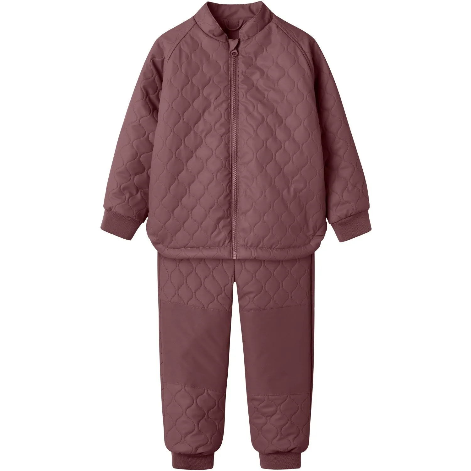 Emerging-Brand Classy day-to-night wear Name It Rose Brown Nmfmud Rub Quilt Set Solid Fo