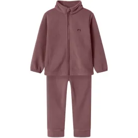 Cold Fit Alpine Outfit Name It Rose Brown Nmnspektra Fleece Set Fo