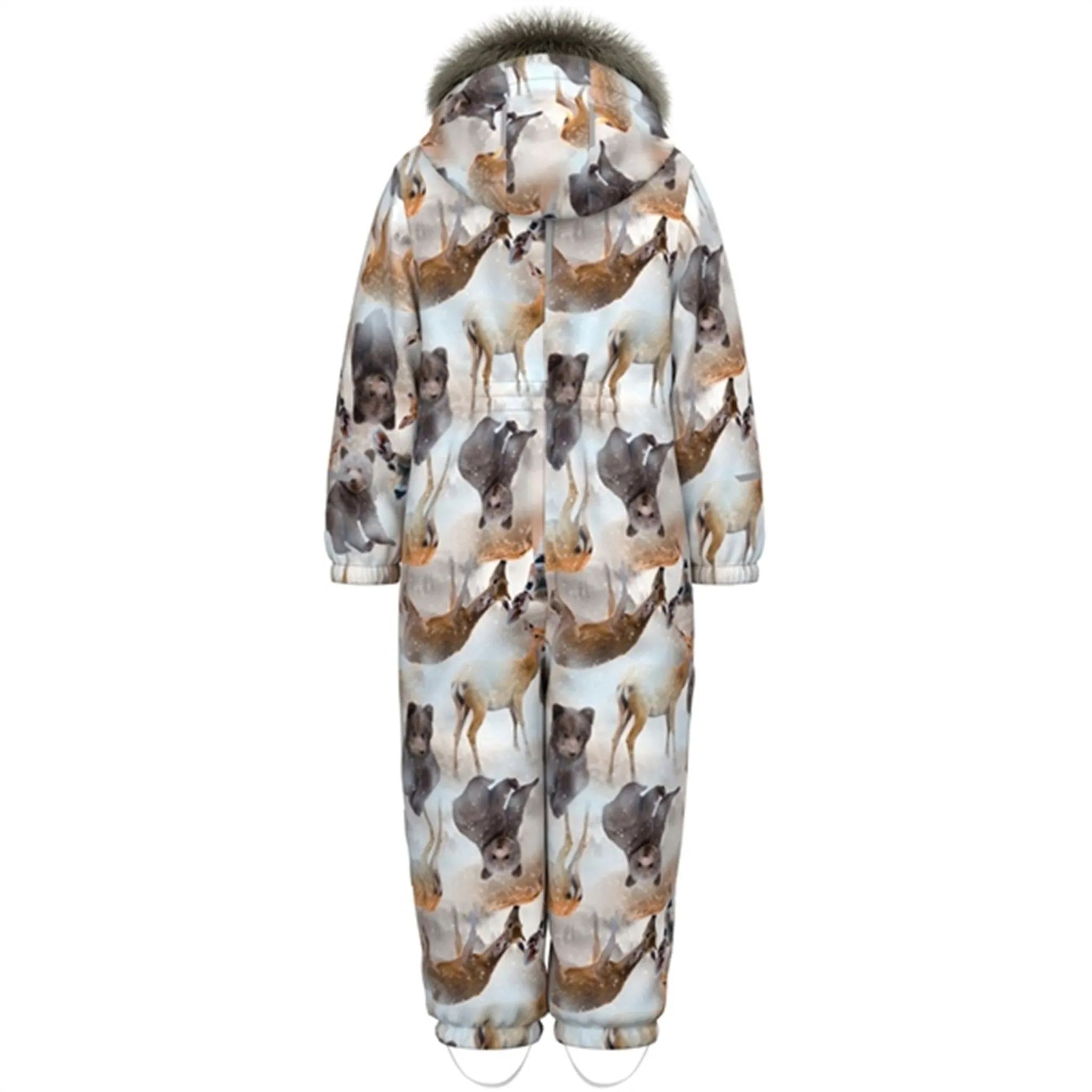 Soft-touch fabric Velvet-Edge Name it Rubber Snow Suit Deer