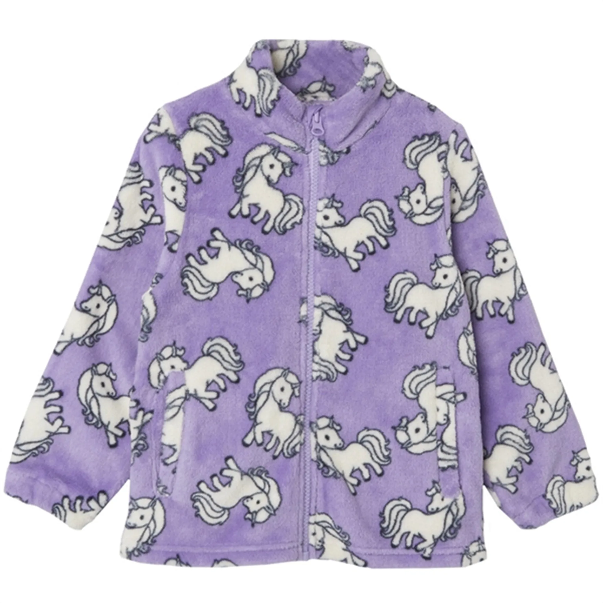 Name it Sand Verbena Nicole Teddy Cardigan Insulated Shell Midweek Chill