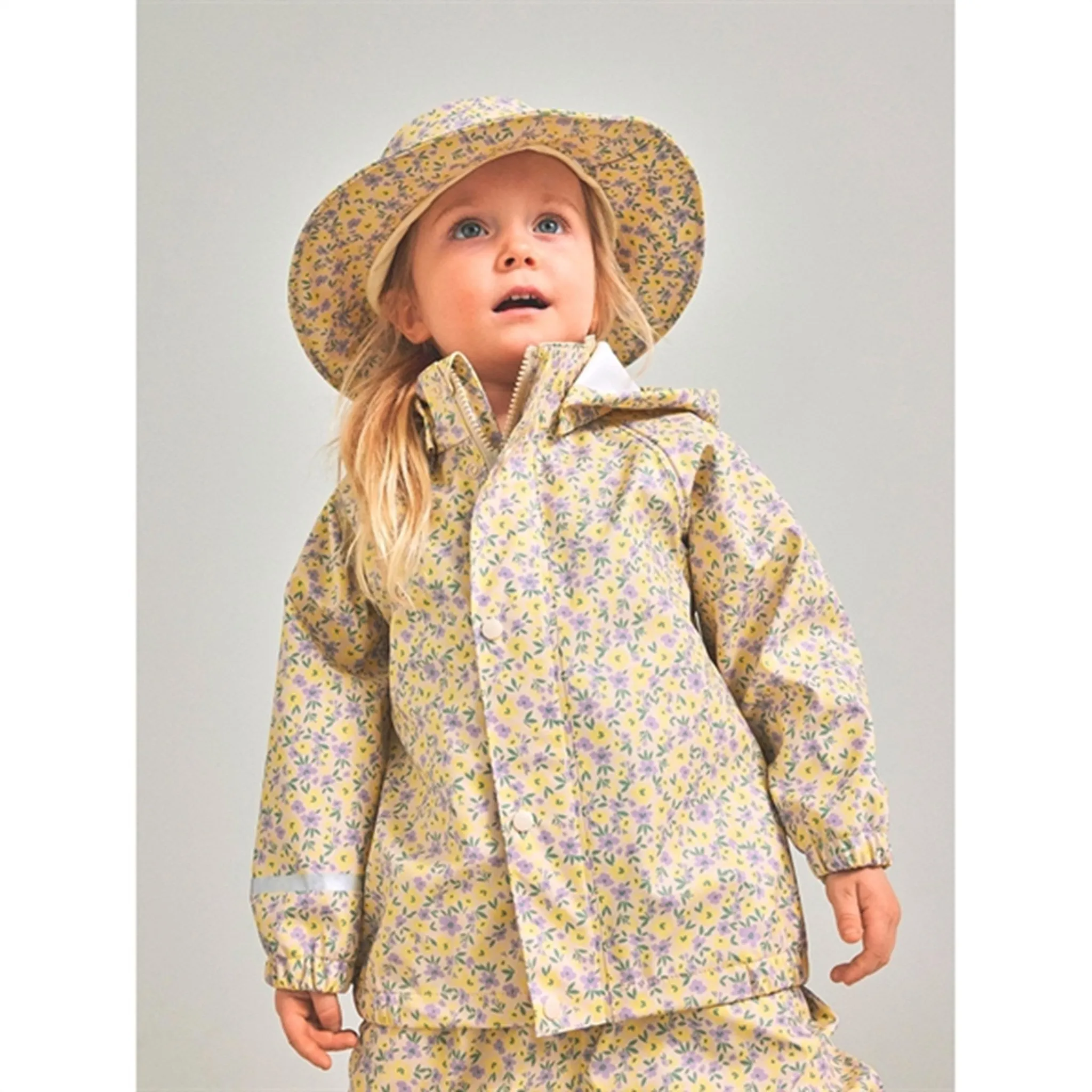 Name it Sandshell Dry Rain Set AOP Thermal Comfort Practical Comfort