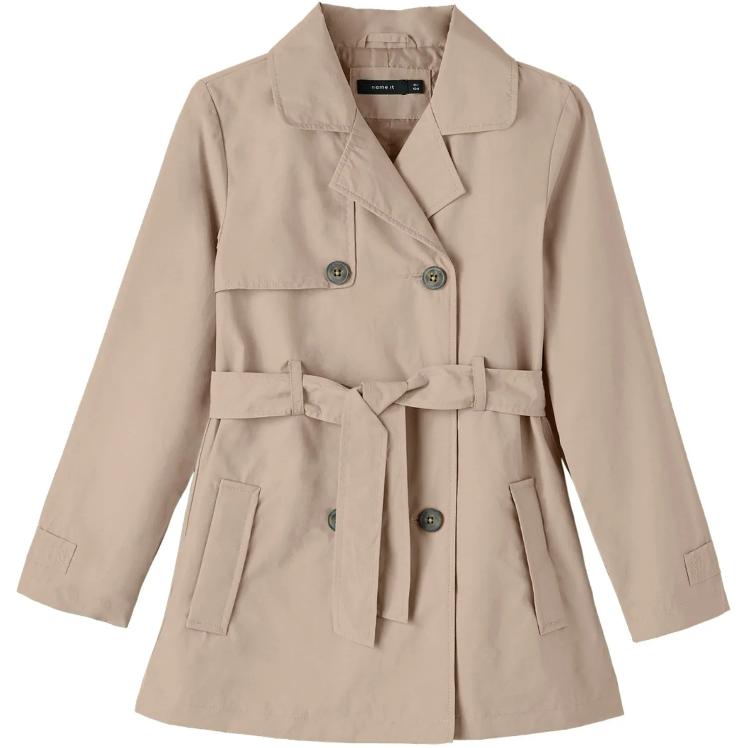 Name It Savannah Tan Madelin Trenchcoat Noos Comfortable fit