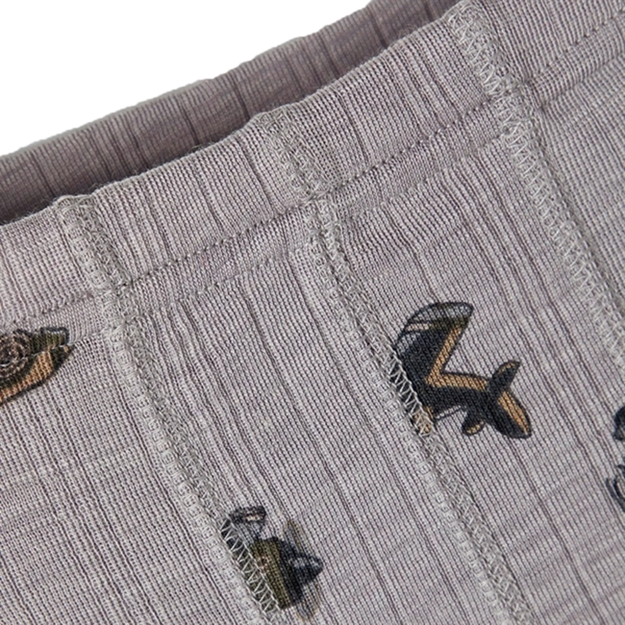 Name it Silver Filigree Wang Wool Needle Boxer Shorts AOP Motion Flow Lightweight Form