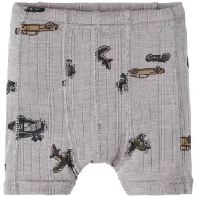 Relax Lifestyle Name it Silver Filigree Wang Wool Needle Boxer Shorts AOP