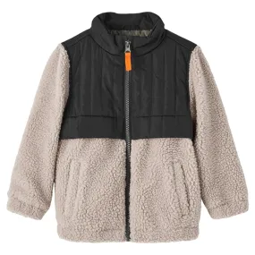 Mild Days Simple Layer Name it Silver Mink Mikas Teddy Jacket