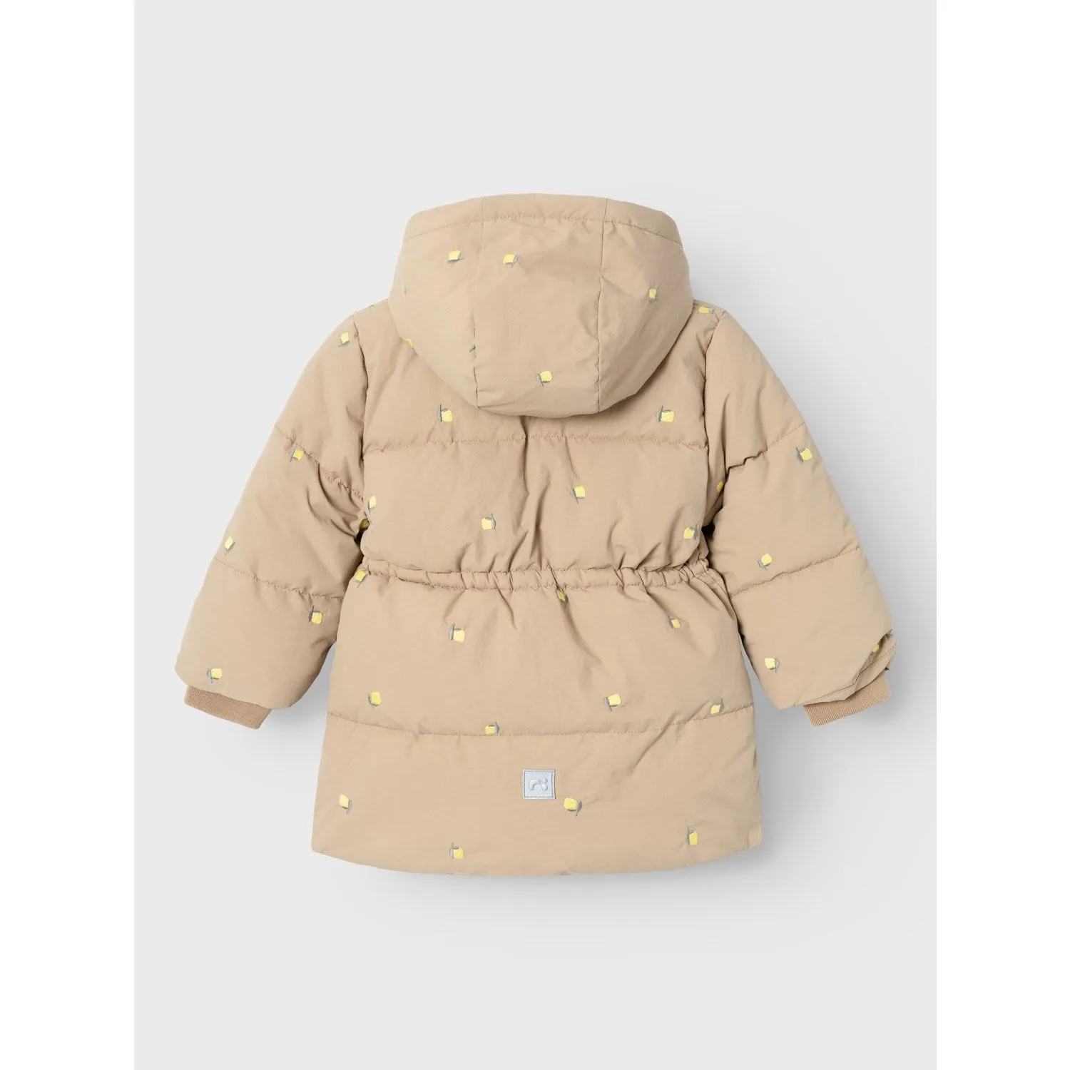 Name It Silver Mink Molly Puffer Jacket Long single layer Model