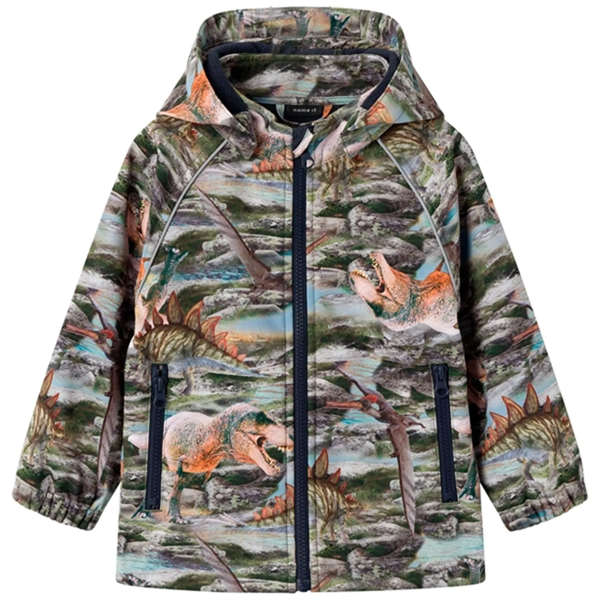 Vegan Option Engage Name it Thyme Alfa Softshell Jacket Dino World