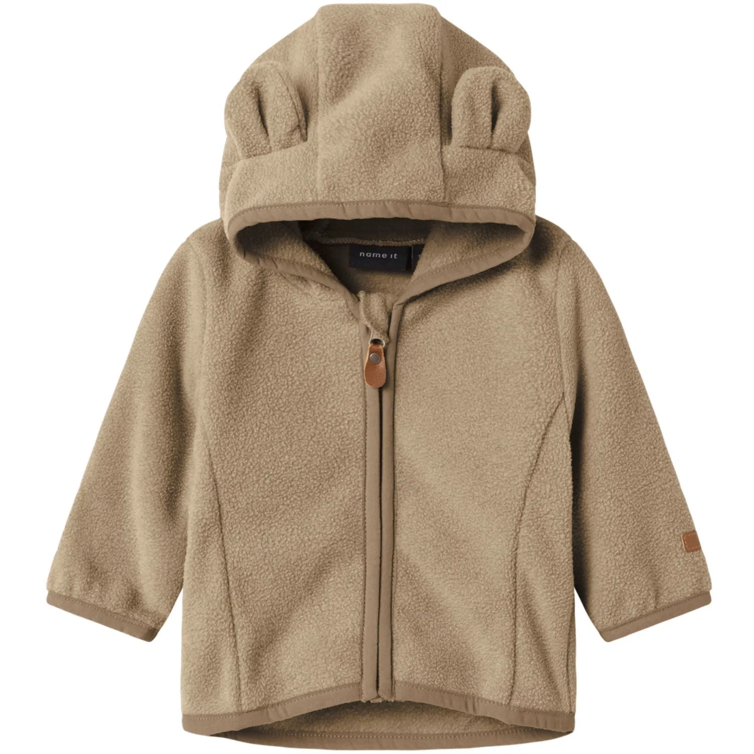 Name It Timber Wolf Nbnmeeko Fleece Jacket Melange Seasonal Wardrobe