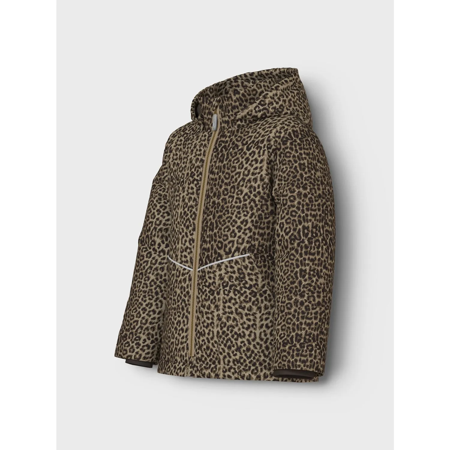 Name It Travertine 4 Leo Nkfmaxi Pa Jacket Aop Noos futuristic Outdoor Fashion