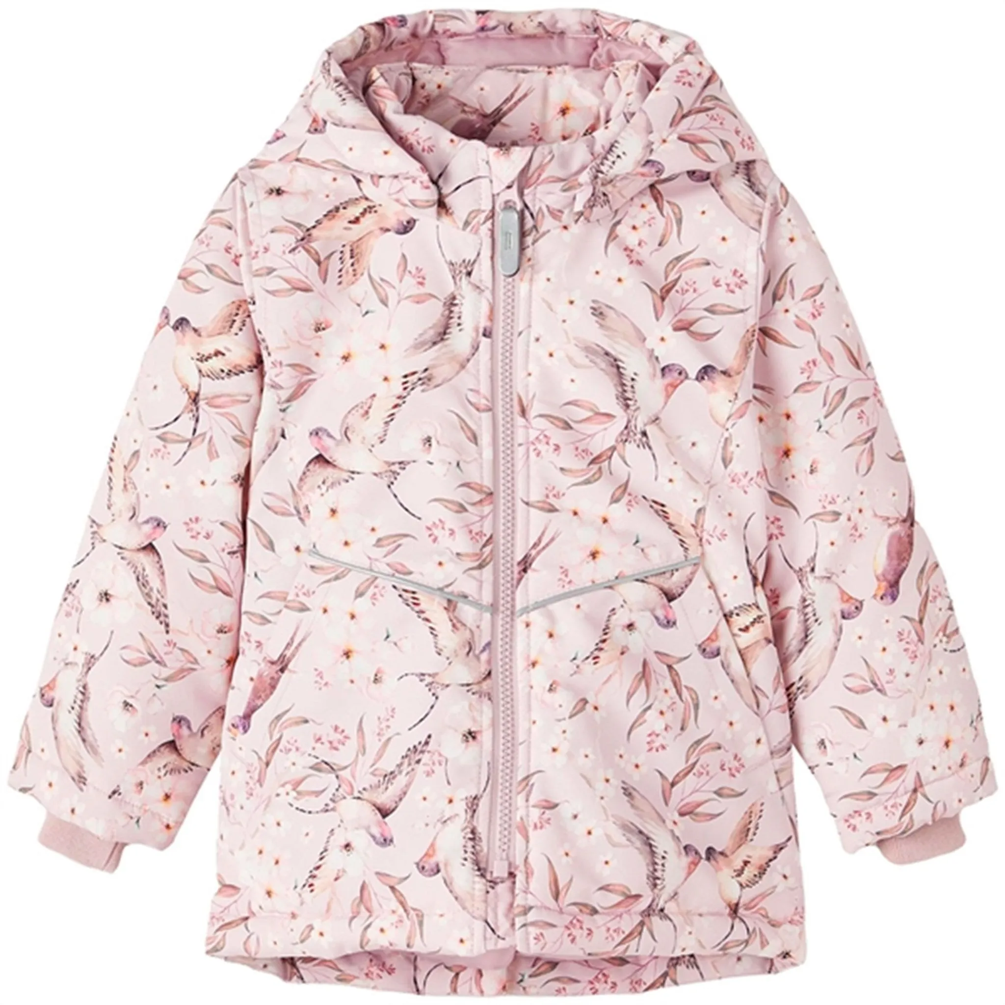 Name it Violet Ice Maxi Jacket Birds Discount