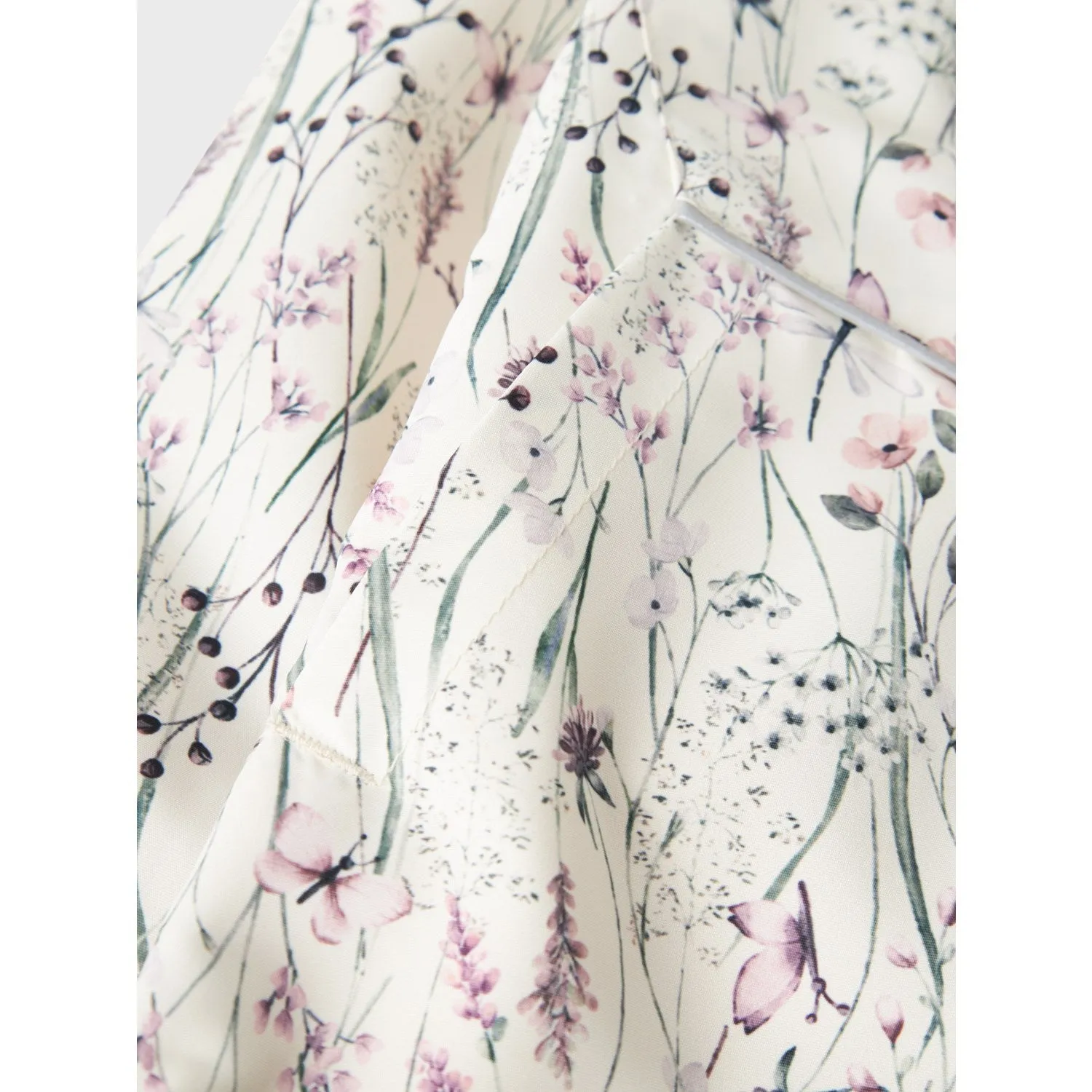 Name It Whisper White Long Flower Maxi Li Jacket AOP Legacy