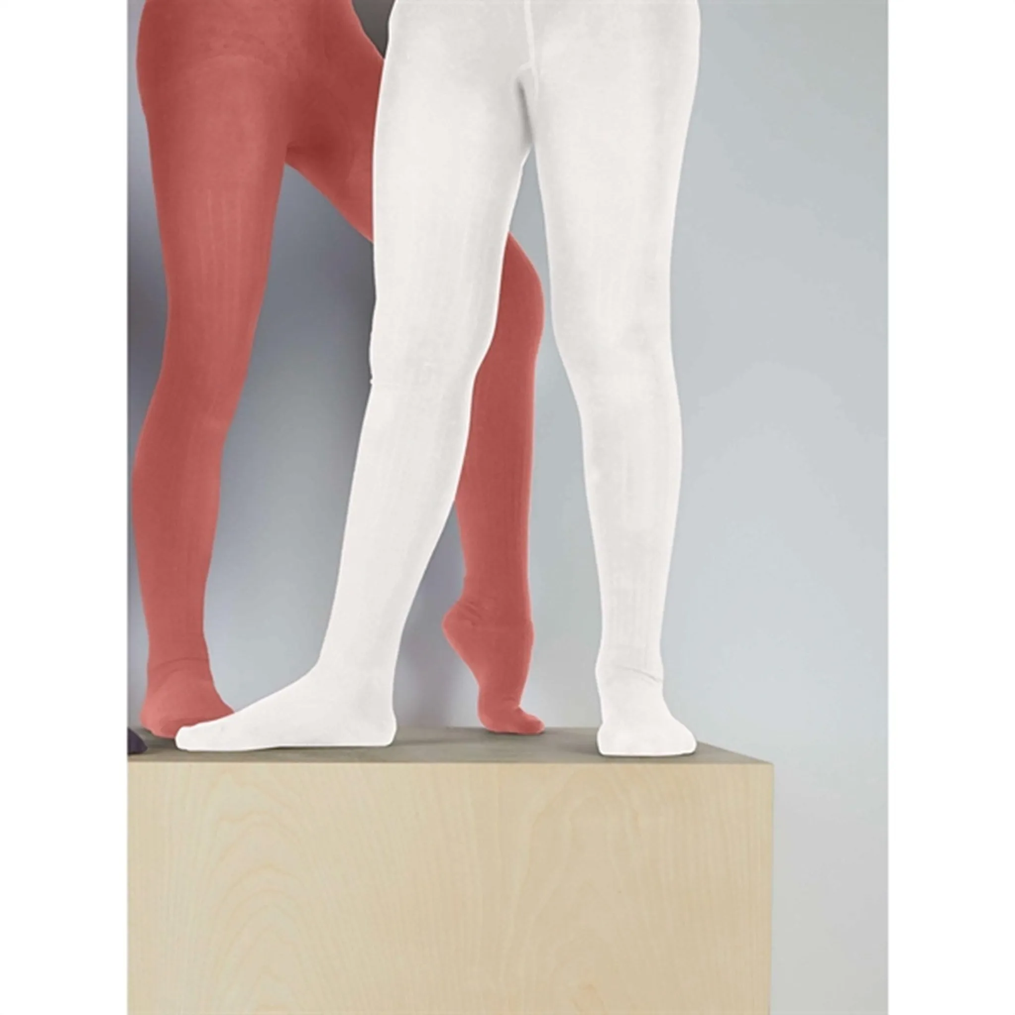 Winter-wear-characteristic-quality Name it White Alyssum Rib Tights 2-pack Noos