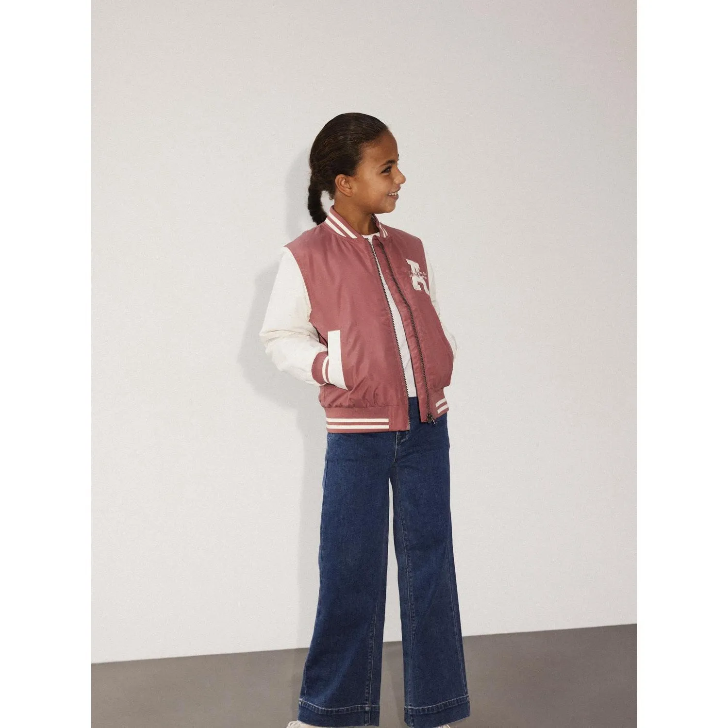 Low Bulk Design Name It Withered Rose Main Bomber Jacket