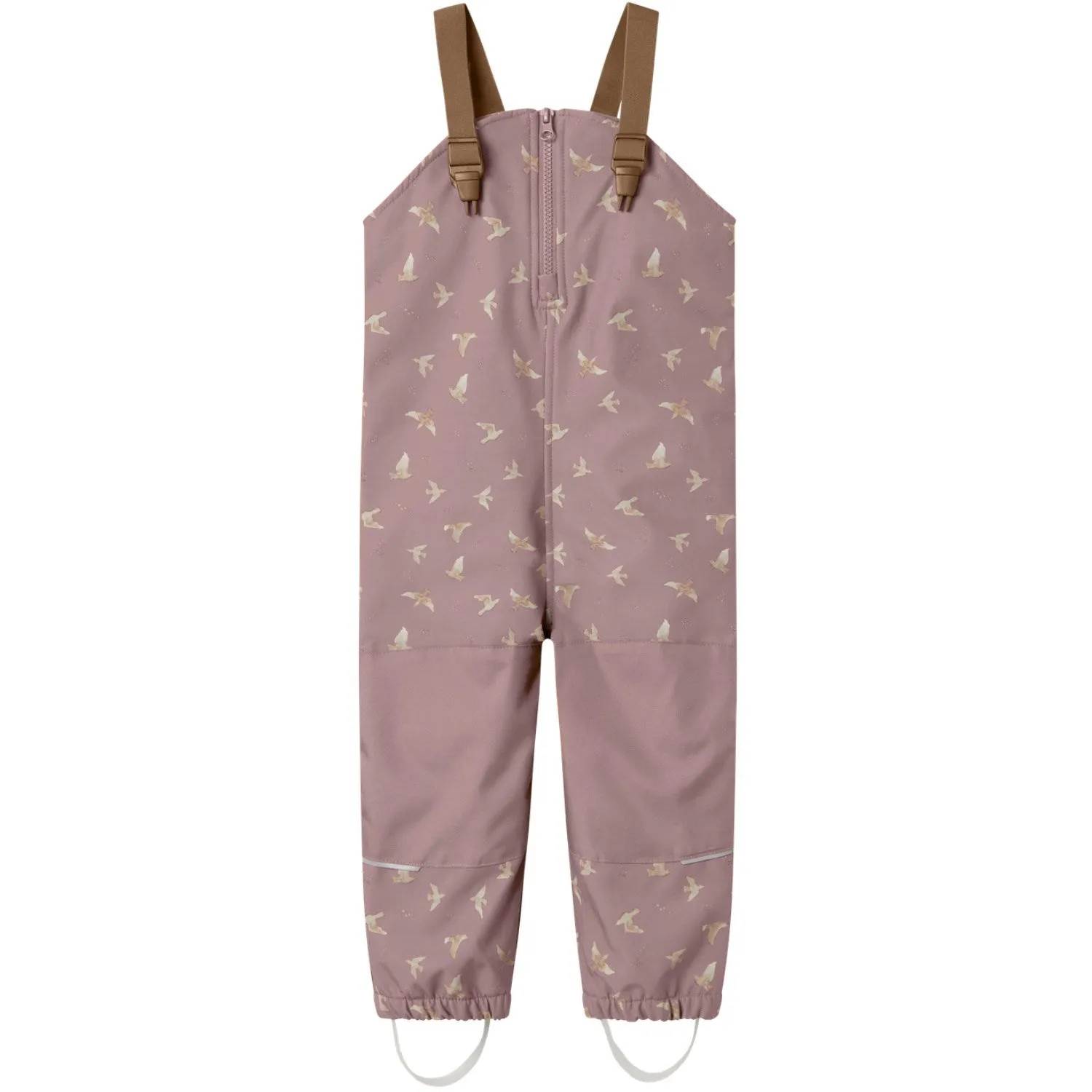 clean design Name It Woodrose Bird Nmfalfa08 Softshell Bib Pant Aop Fo