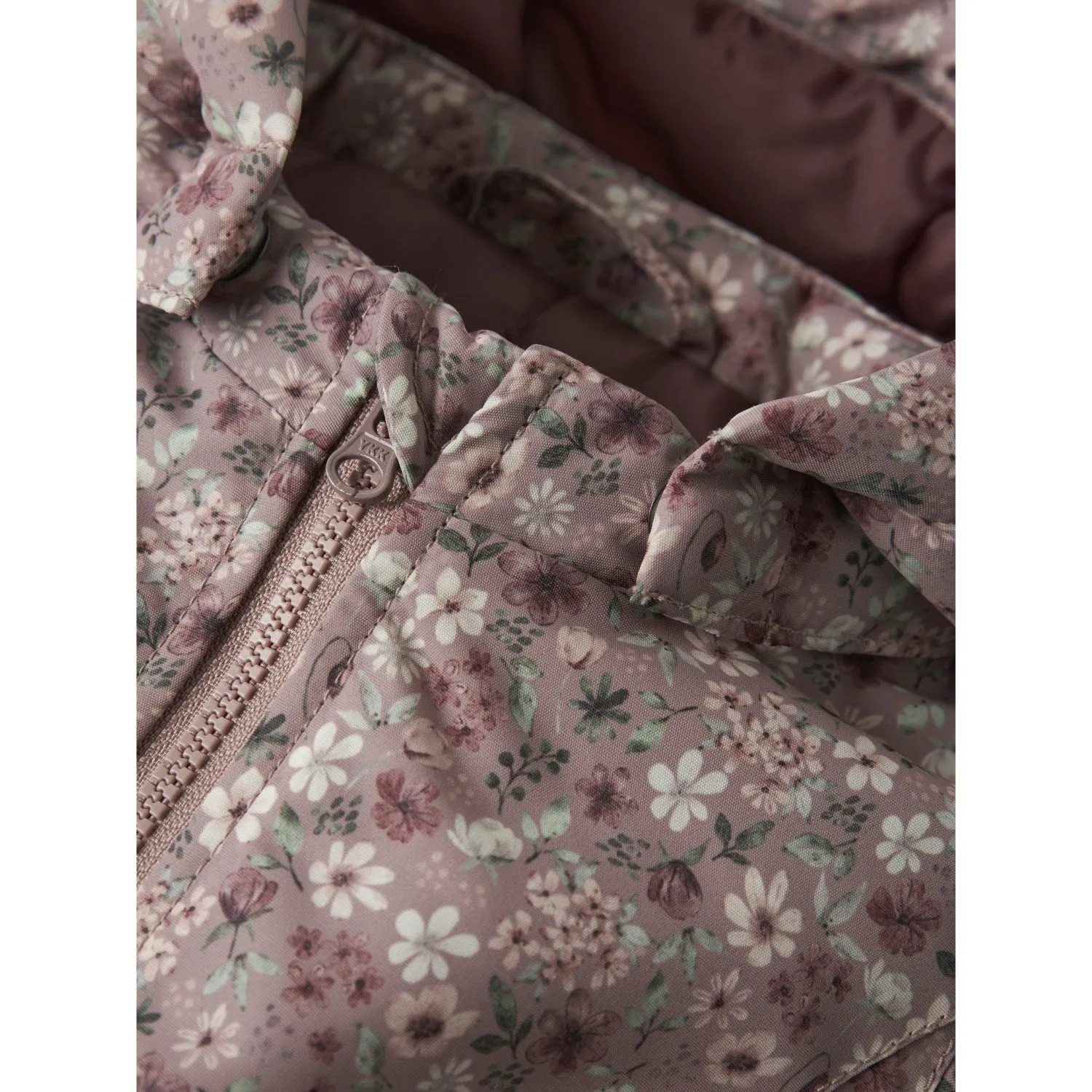 Rugged Look Name It Woodrose Flower Nbfmaxi Pa Jacket Aop