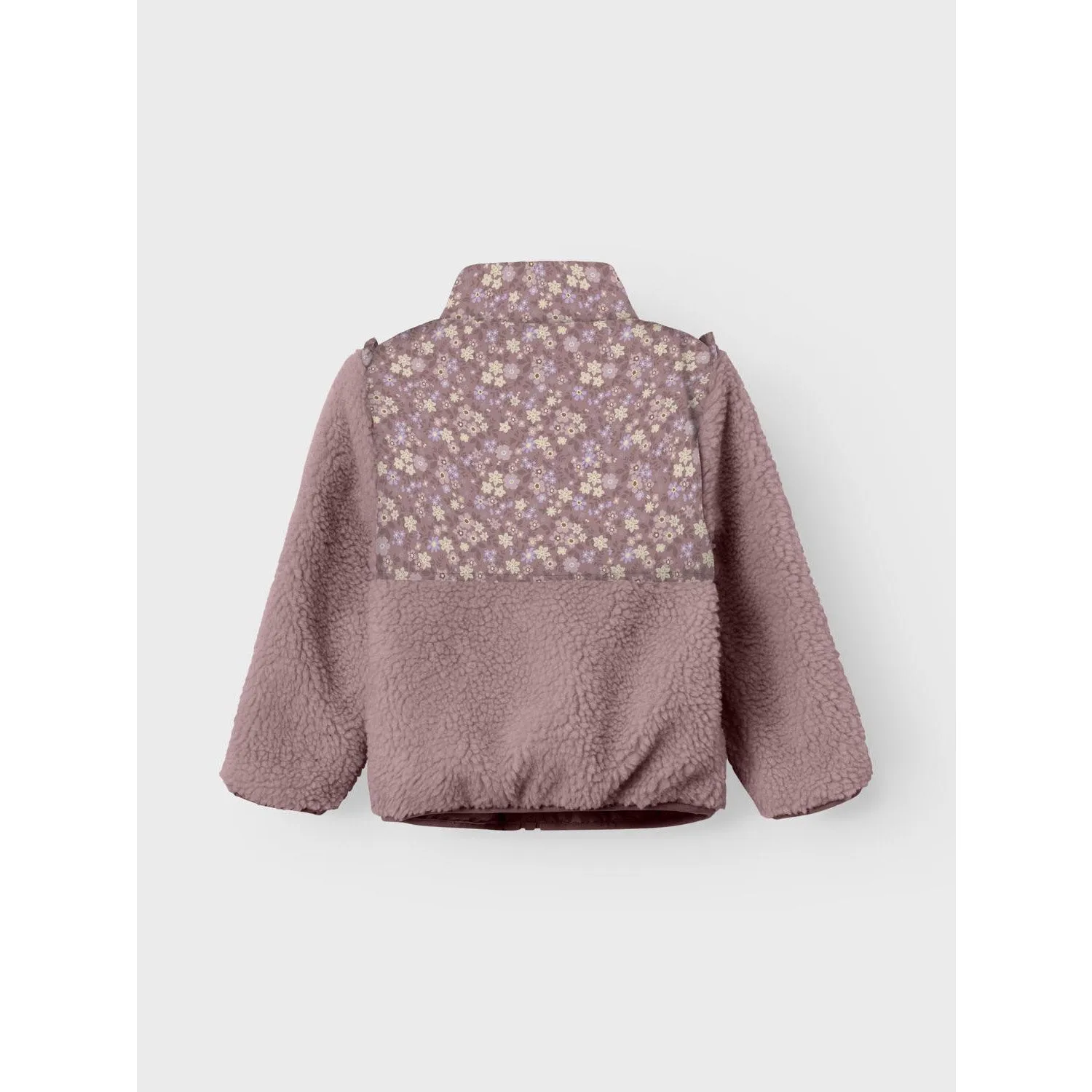 Name It Woodrose Minna Teddy Jacket Three Layer Weave