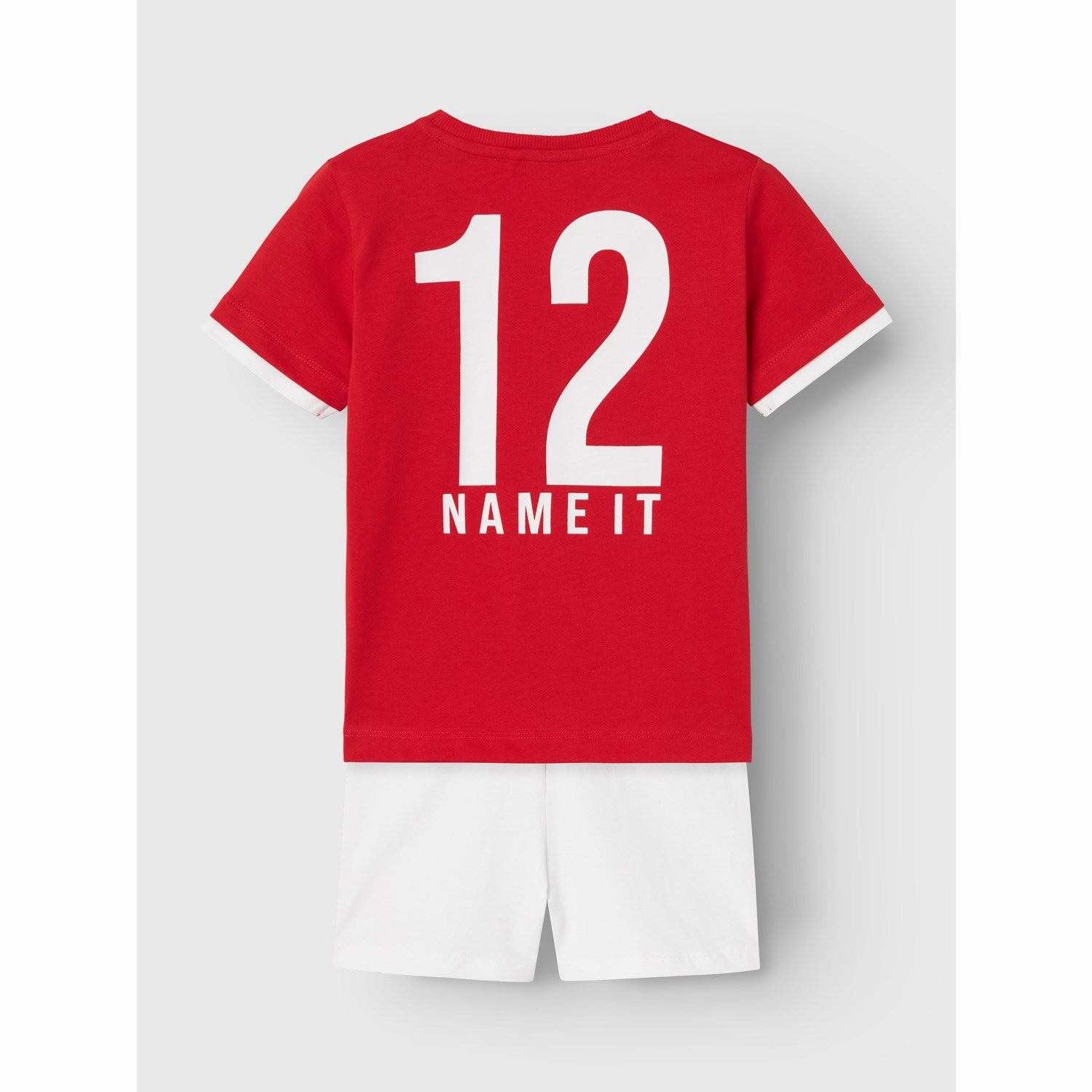 Name It Adrenaline Rush Jenteam Shorts Set Printed design Denim shorts