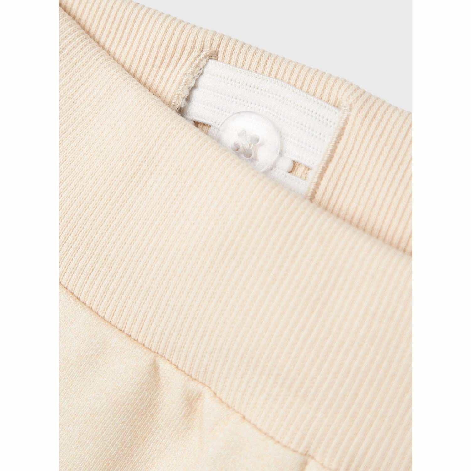 Name It Almond Milk Dius Sweat Shorts Basic Look stripe design