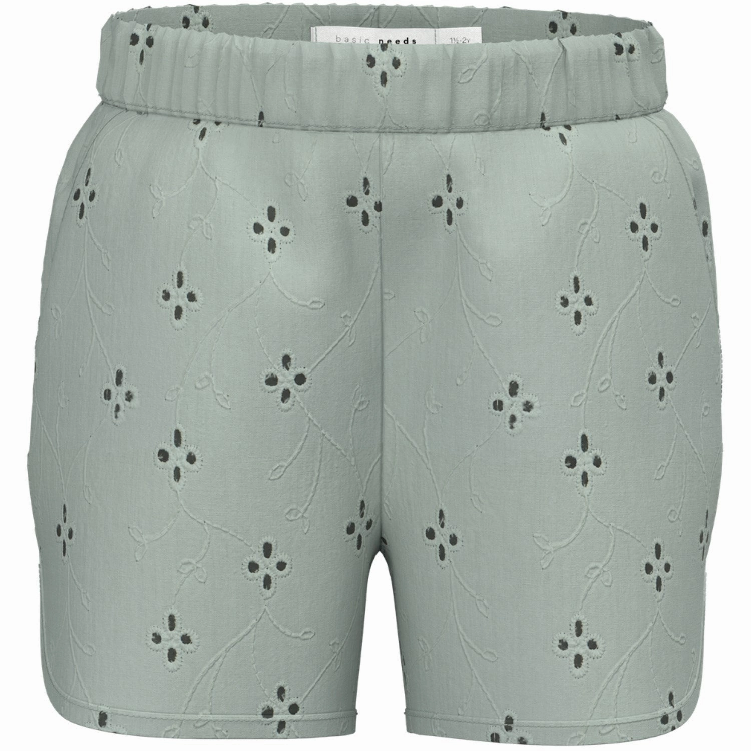Name It Aqua Gray Violeta Shorts Minimalist Style