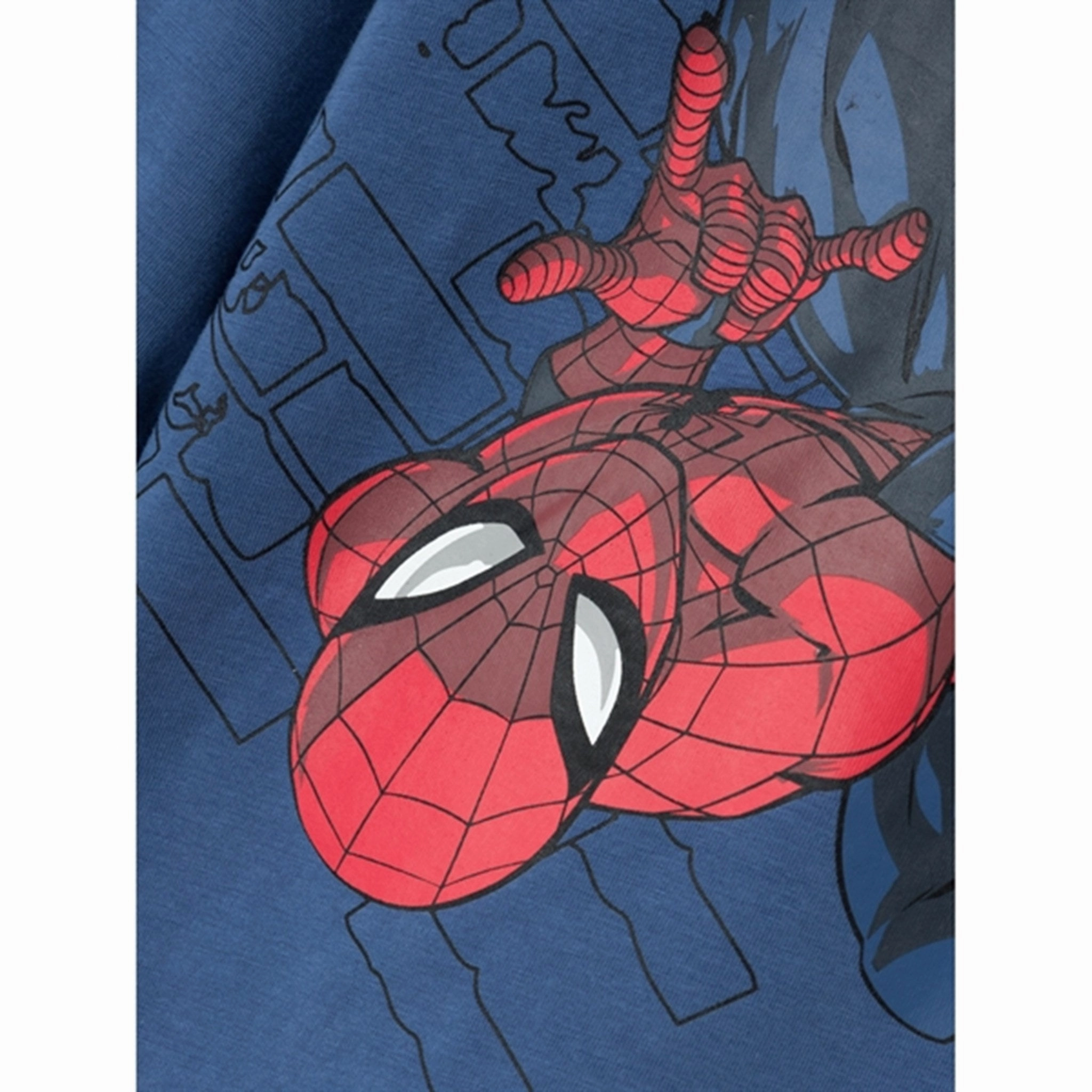 Name it Bijou Blue Orv Spiderman Nightset Snug Feeling Stay Inside