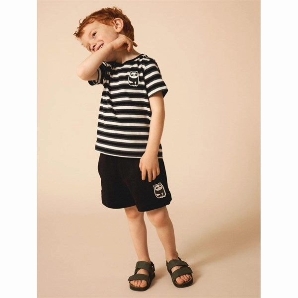 Name it Black Dike Sweat Shorts Abrasion Resistant Fabric All Purpose Utility Fit