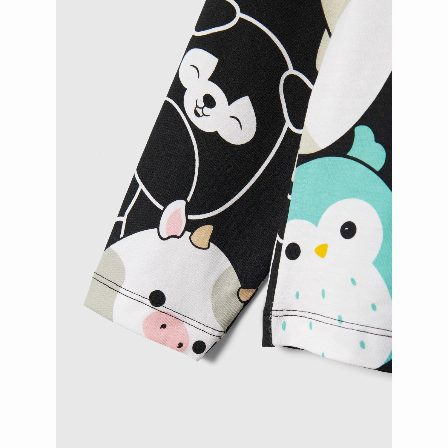 Name It Black Obia Squishmallows Pajamas Rest Easy Stretch Fabric