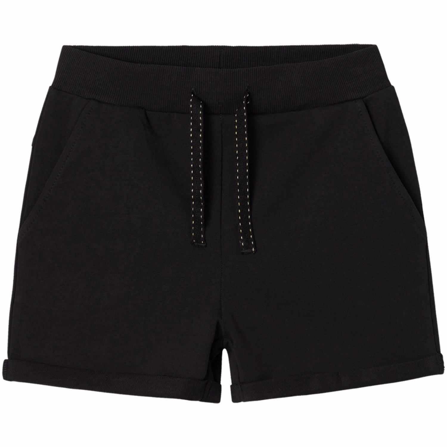 Playful Look Name It Black Volta Sweat Shorts Noos