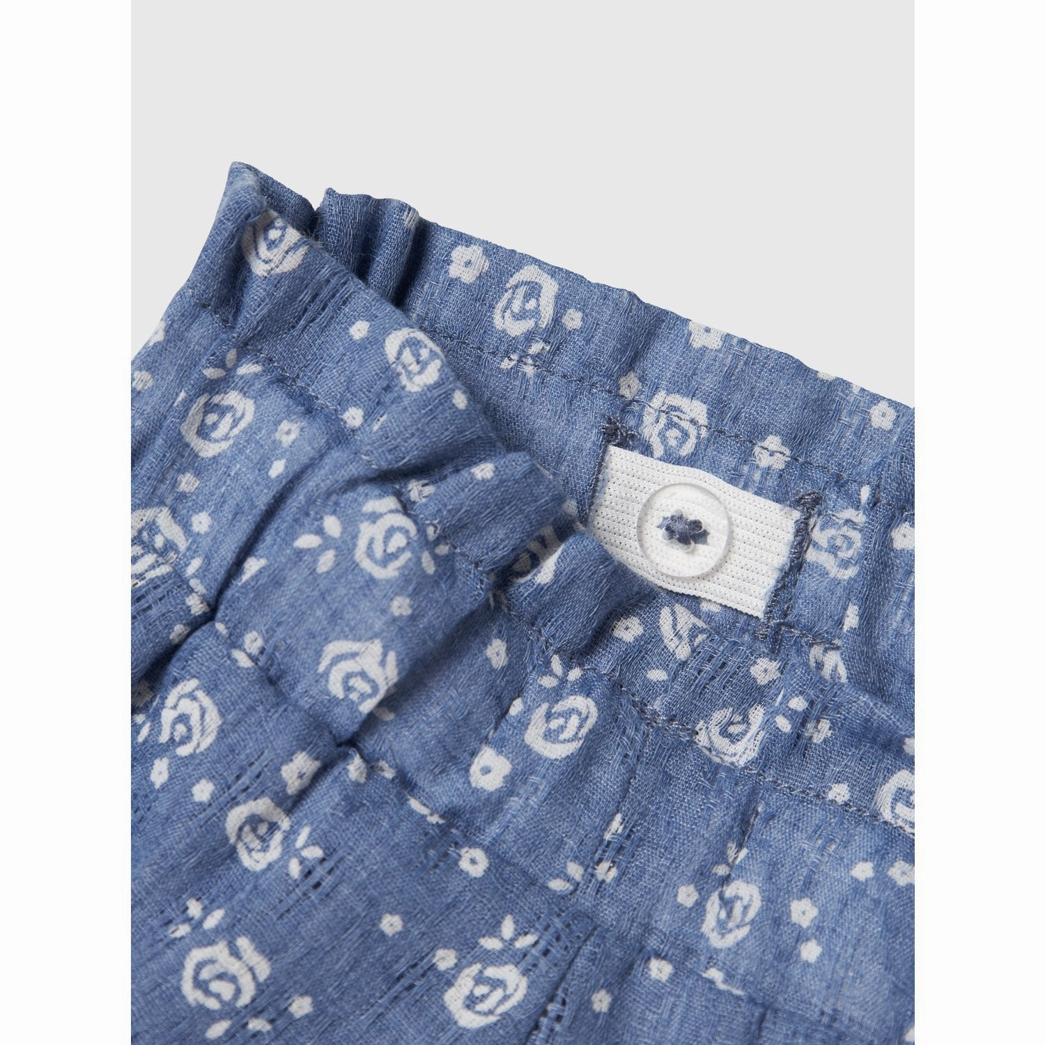 Name It Bleached Denim Hagy Shorts Flexible Gusset