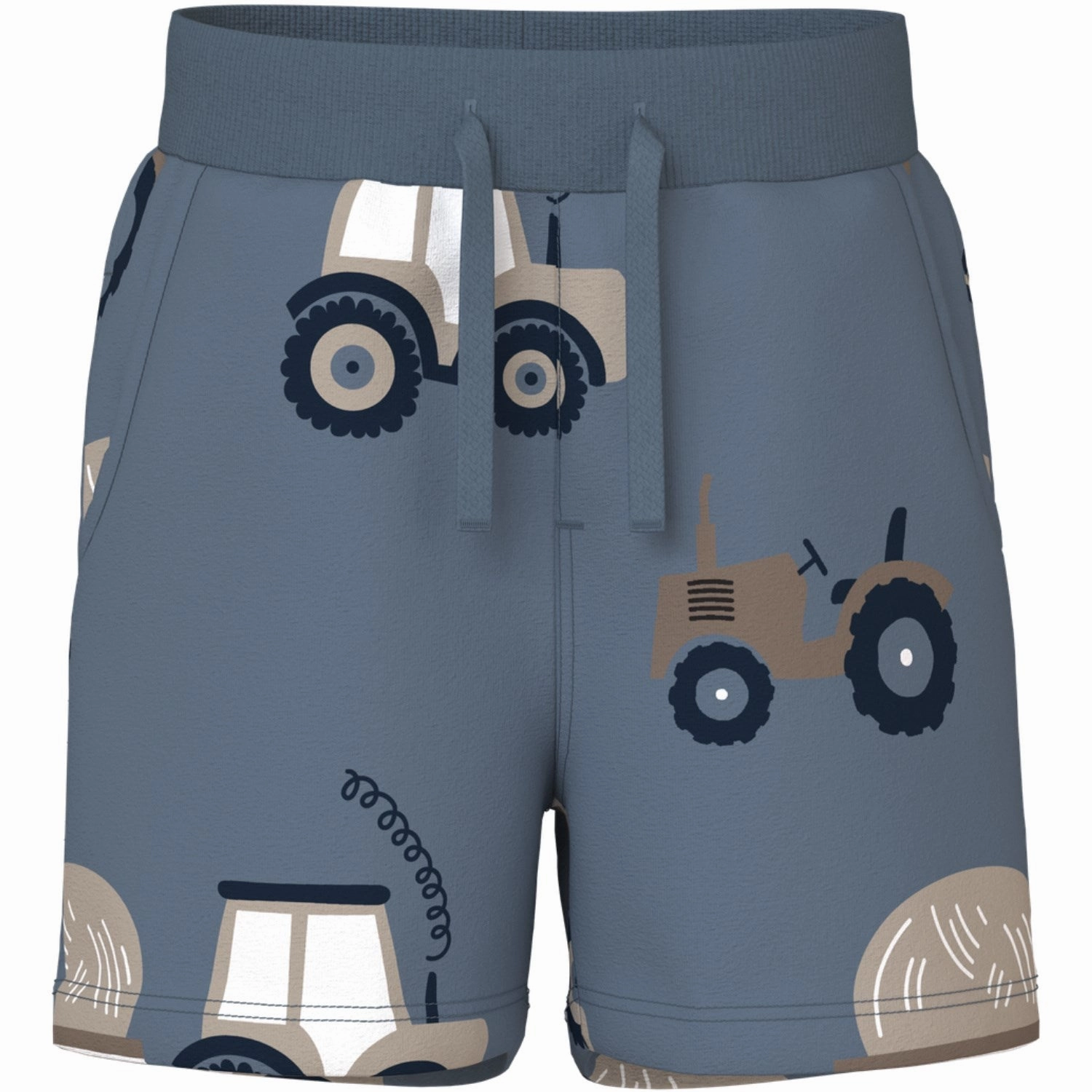 Name It Blue Mirage Jame Sweat Long Shorts Snag Free Fabric