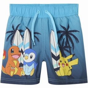 Name It Bluefish Mccoy Pokemon Long Swimshorts Glossy Finish Color Lock Technology