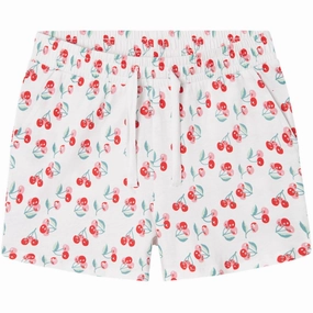 Name It Bright White Cherries Vigga Shorts Noos Anti Chafe Seamless Hypoallergenic Textile