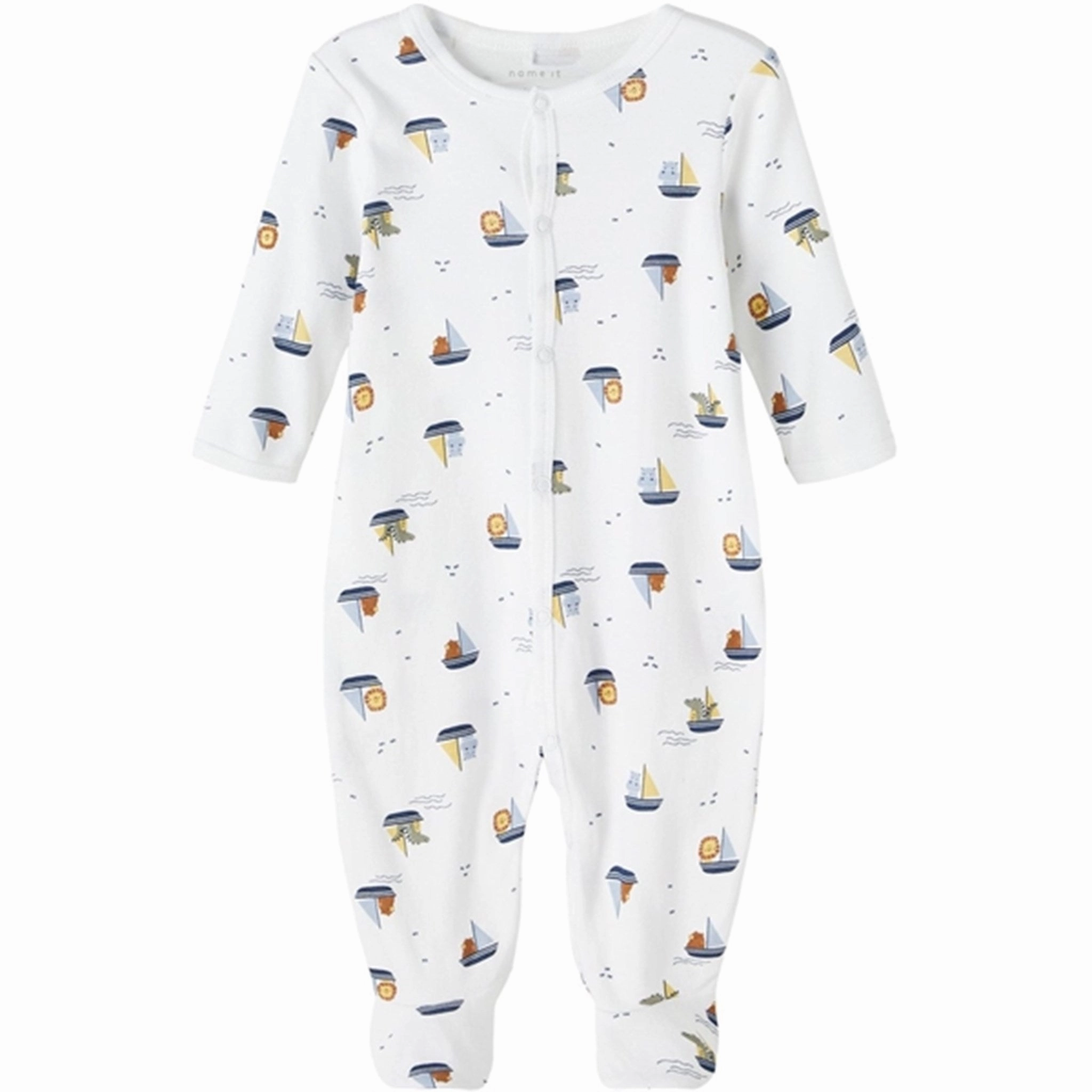 Name It Bright White Nats?t Comfort Fit Relaxing Time