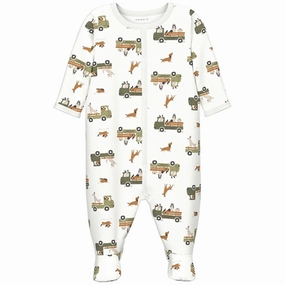 Name it Bright White Nightsuit Dog Noos Indoor Vacation Night Flexible