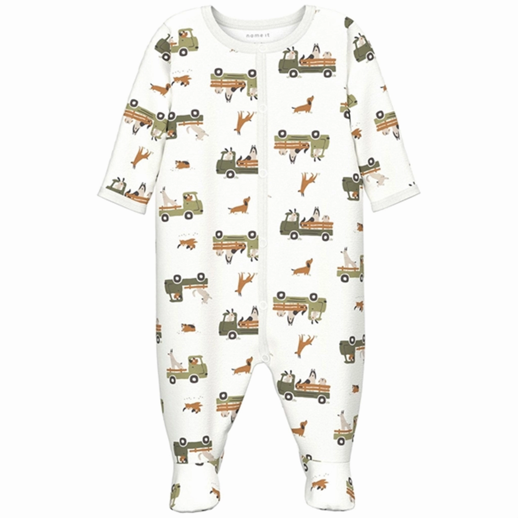 Casual Outdoor Name it Bright White Nightsuit Dog Noos