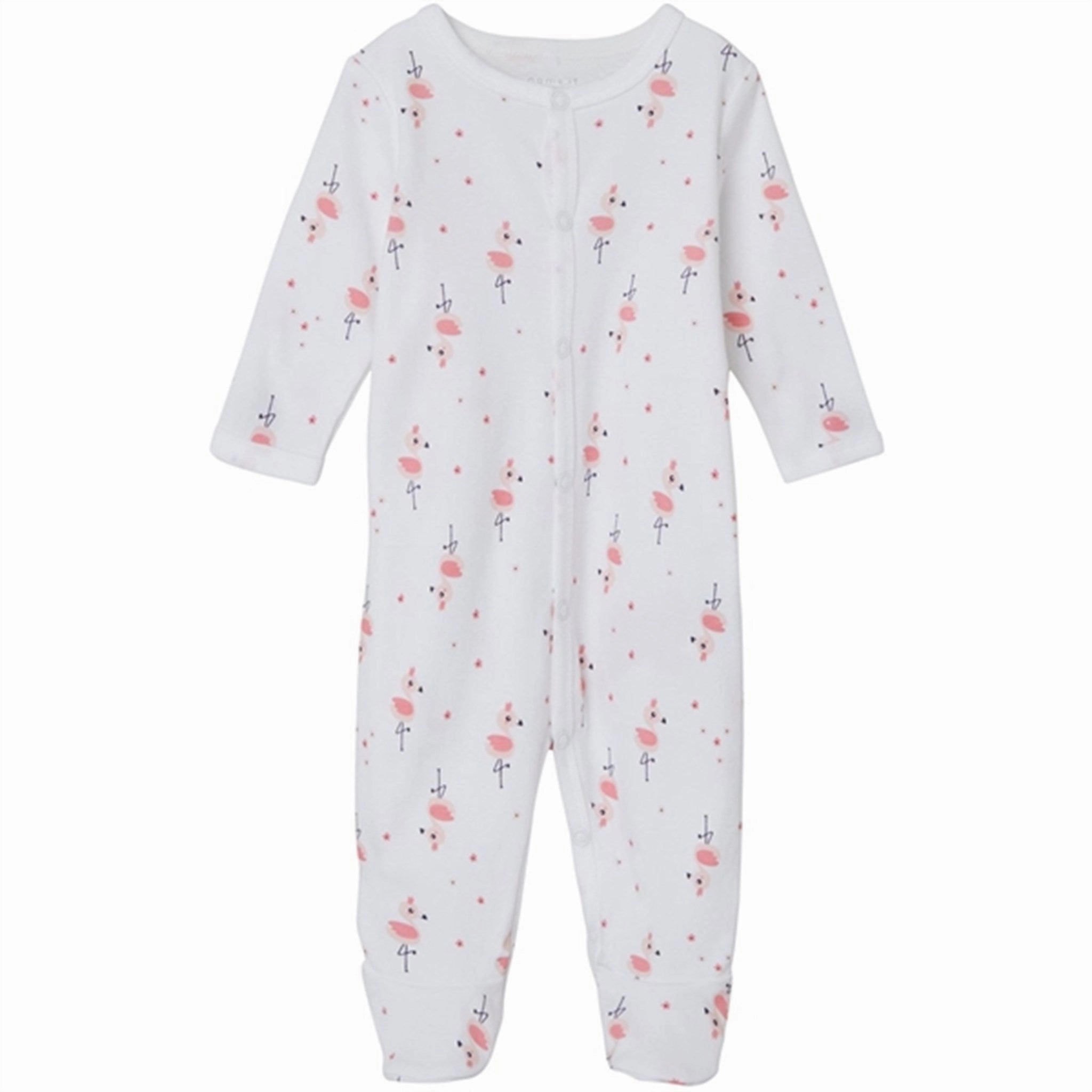 Plush Fleece Lining Comfy Vibe Name It Bright White Pyjamas