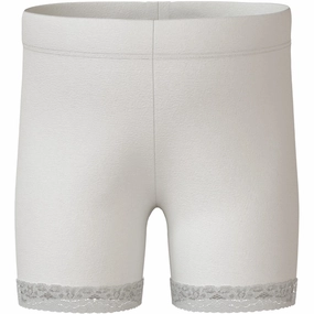 wrinkle - resistant Name It Bright White Vista Short Leggings