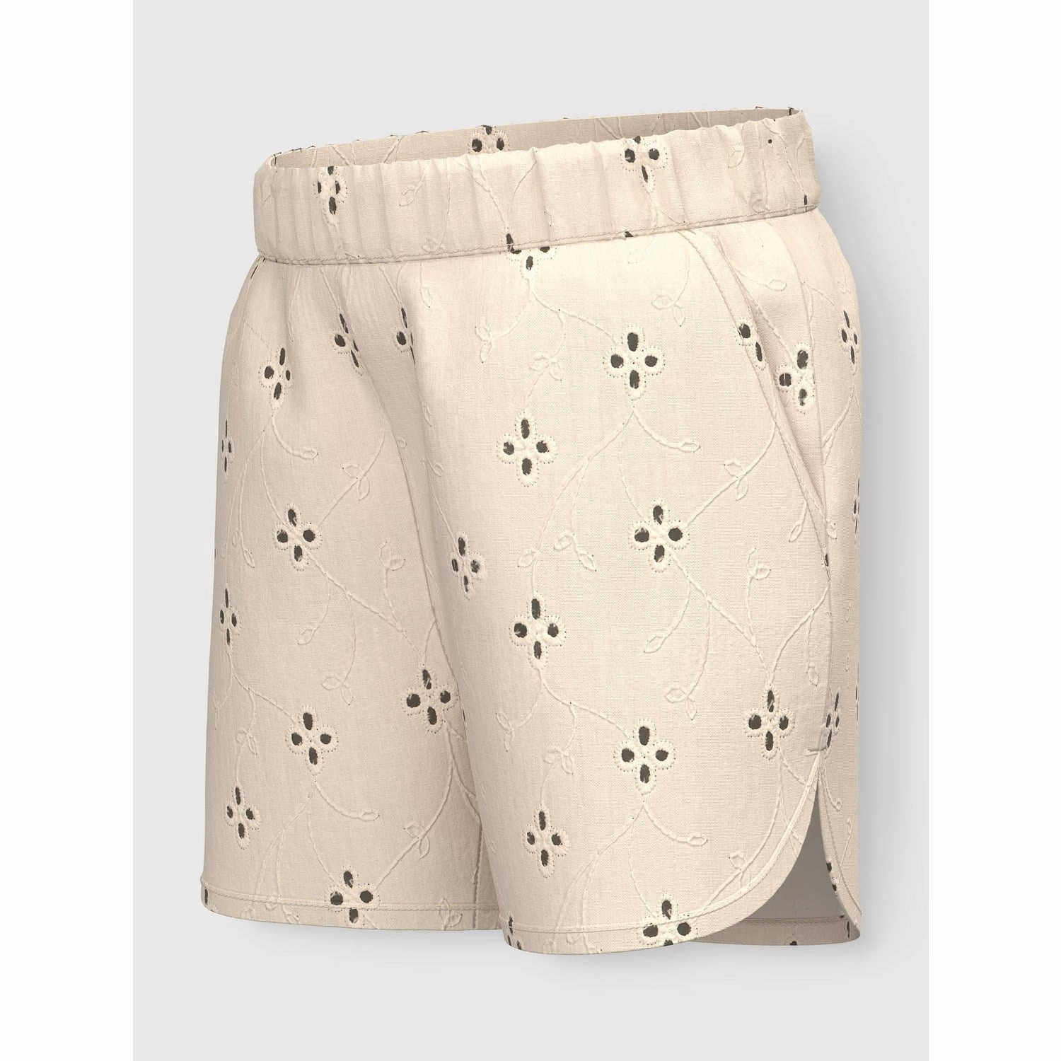 Outdoor Look Eco Certified Dye Name It Buttercream Violeta Shorts
