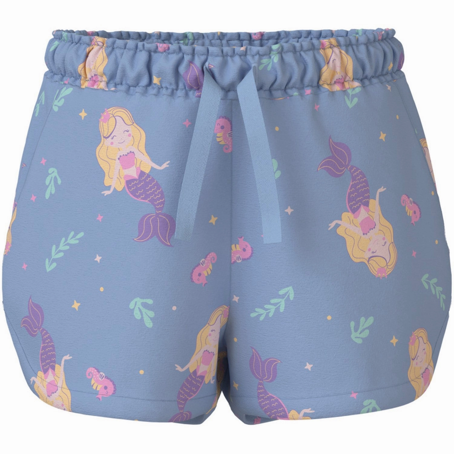 Cold Weather Gear Name It Chambray Blue Mermaids Vigga Shorts Noos