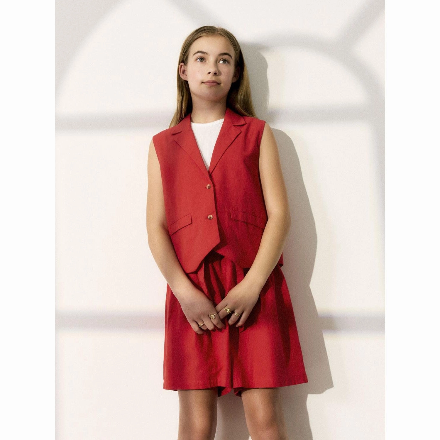 Belt loops home renovation Name It Chinese Red Falinnen Shorts