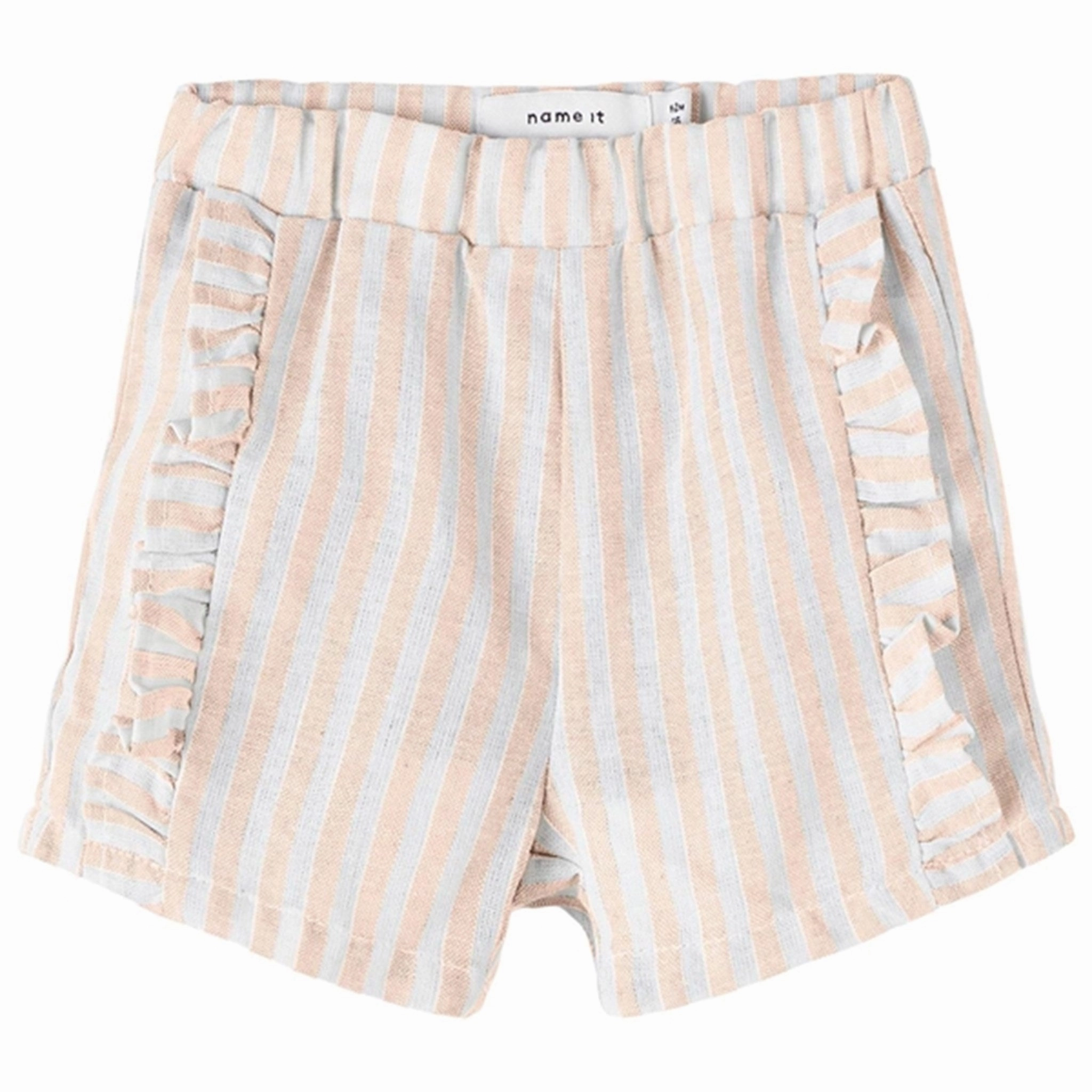 Name it Cr??me De P??che Husille Shorts Sustainable Manufacturing thermal fabric