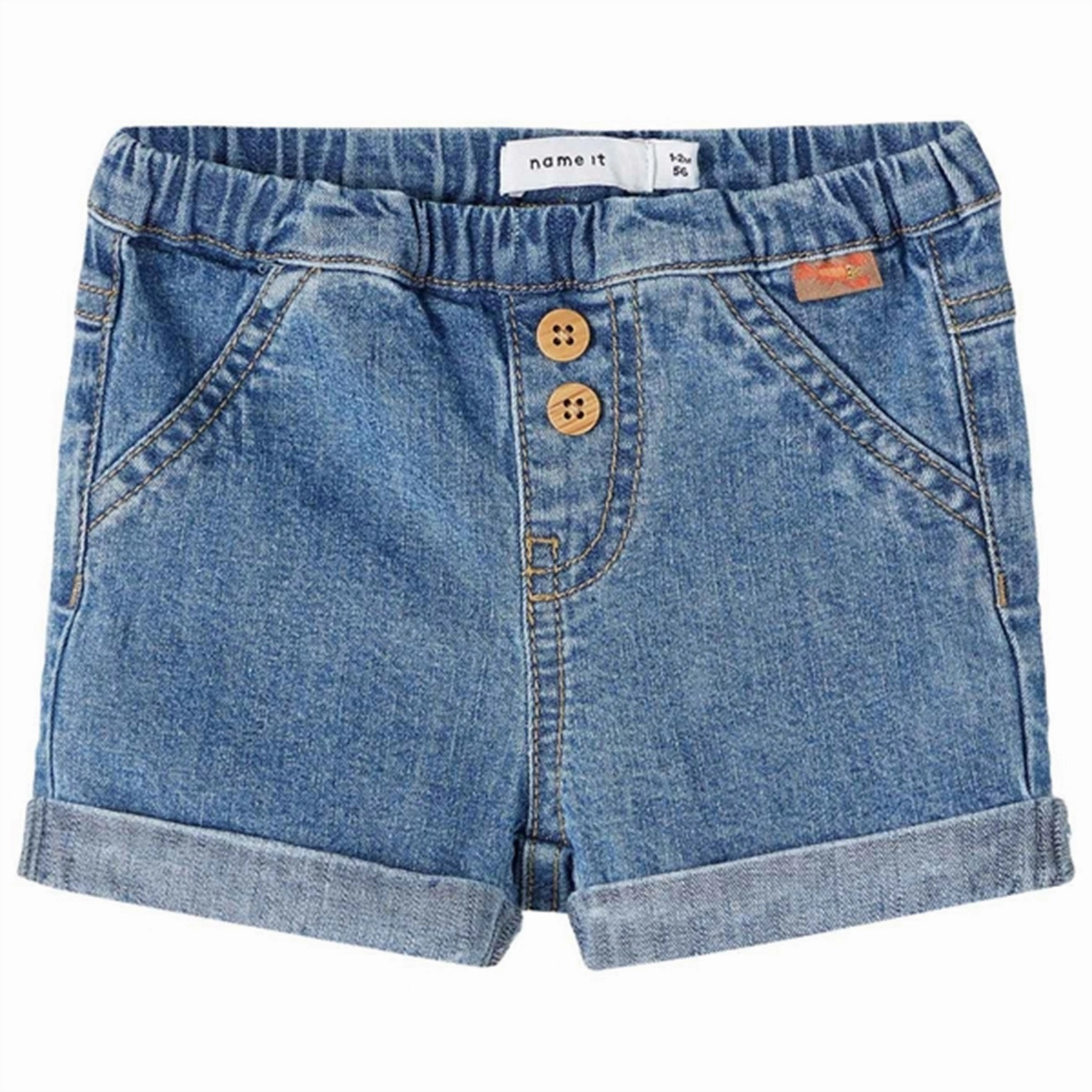 Travel Clothing Name it Dark Blue Denim Ben Denim Shorts