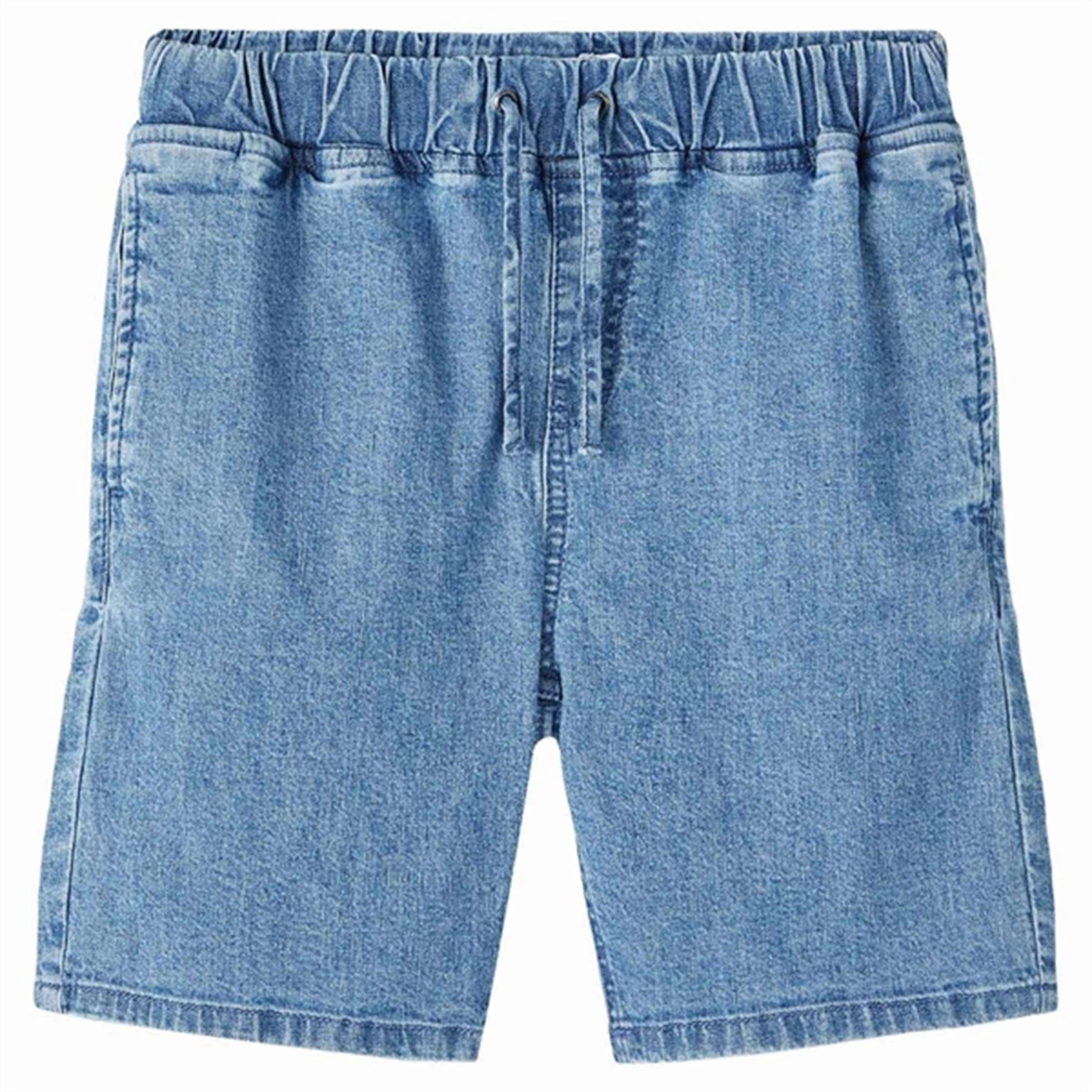 UV Protection Fabric Street Ready Name it Dark Blue Denim Ben Jogger Denim Shorts