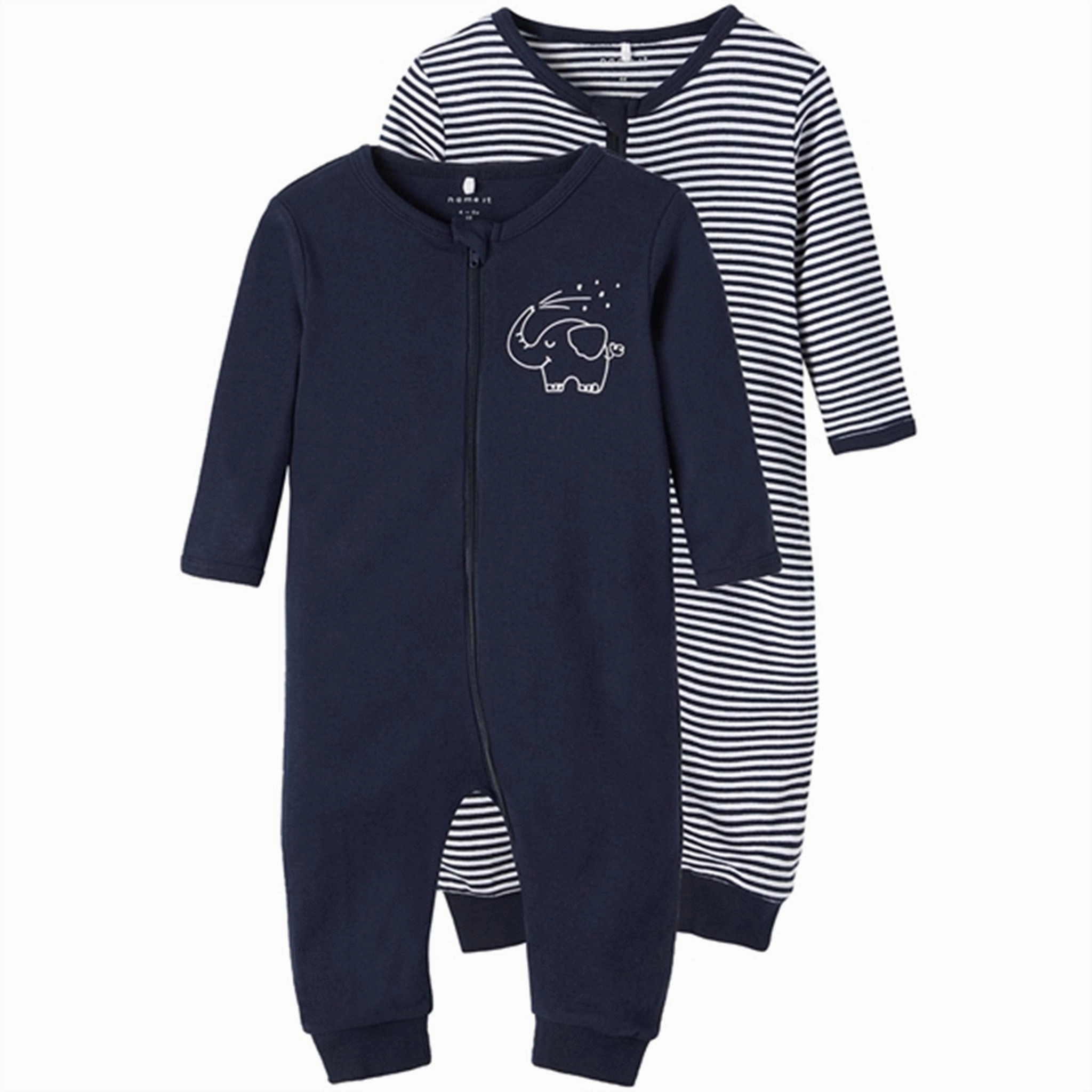 Name it Dark Sapphire Core Noos Nightsuit 2-Pack Gym New