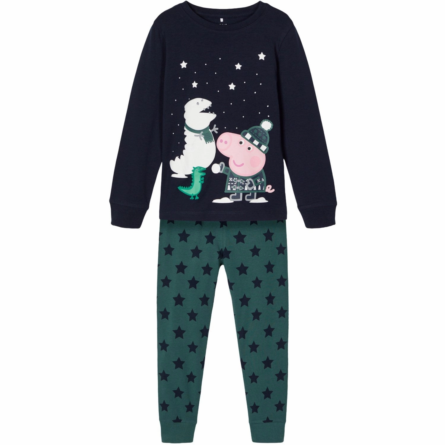 Name It Dark Sapphire Maaten Peppa Pig Pajamas Fresh Morning Sleep Ready