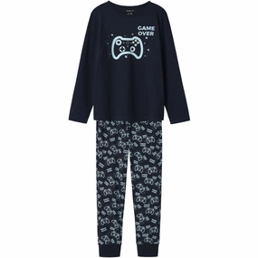 No Stress Mild Weather Fit Name It Dark Sapphire Pajamas Sapphire Game Noos