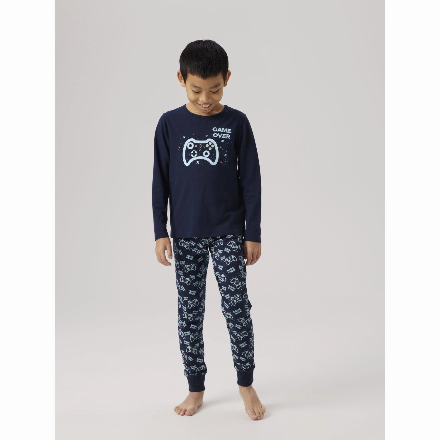 Name It Dark Sapphire Pajamas Sapphire Game Noos Easy Relax All Season