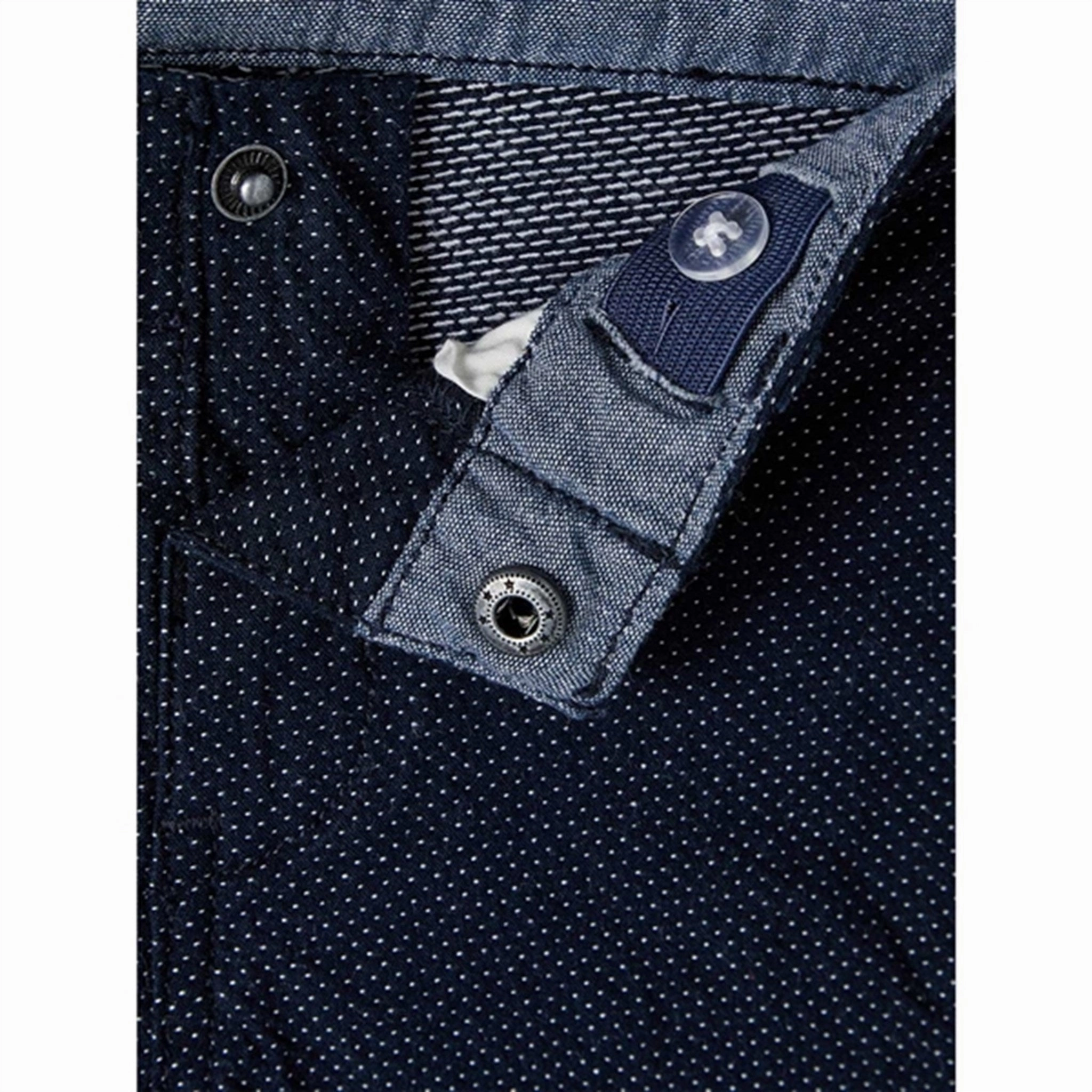 Name it Dark Sapphire Ryan Dots Twill Shorts Anti Static Fabric