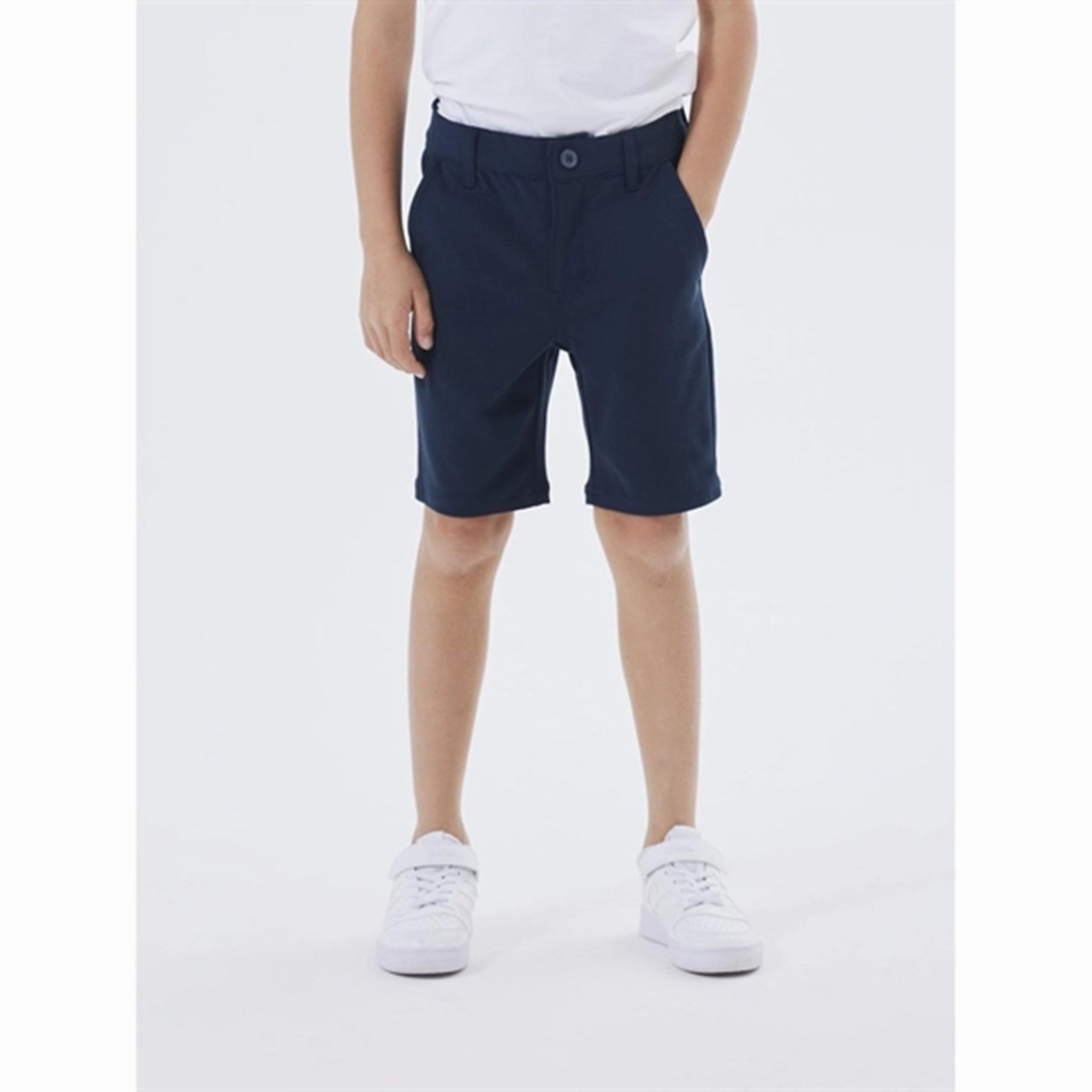 Stain-Resistant Name it Dark Sapphire Silas Comfort Shorts Noos